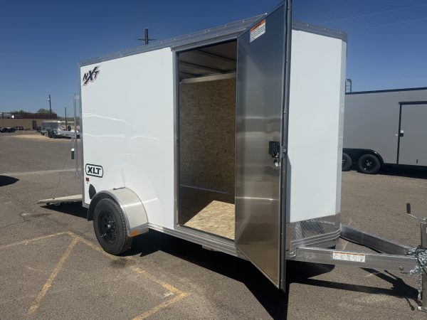 10x6 All Aluminum XLT-P2 Enclosed, 3K GVWR, Limited Edition, Ramp Door