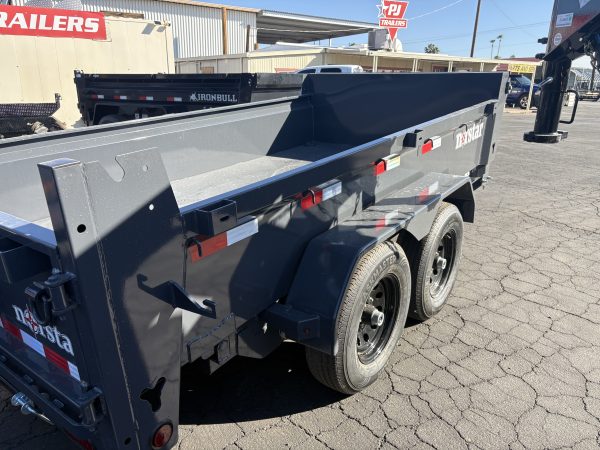 12x72 Norstar Tandem Axle Dump, 10K GVWR, 20" Sides