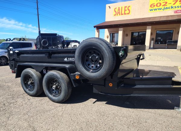 10X60 Ironbull Tandem Axle Dump, 10K GVWR, 18" Sides