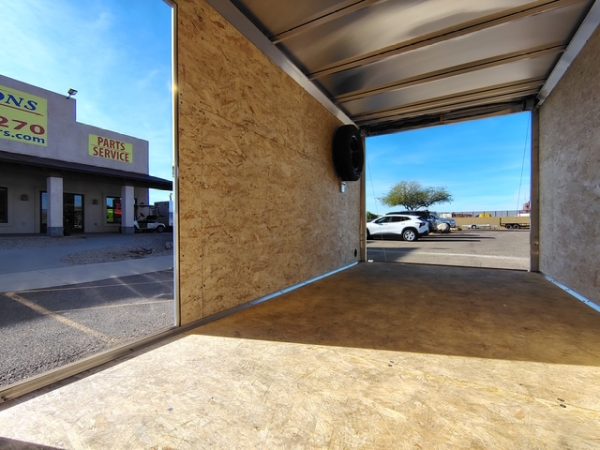 14x7 All Aluminum XLTP1 Enclosed, 7K GVWR, Limited Edition, Ramp Door