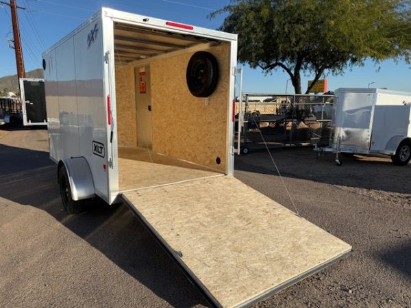 12x6 All Aluminum NXT Enclosed, 3K GVWR, Limited Edition, Ramp Door