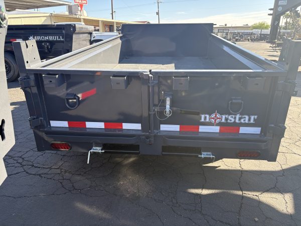12x72 Norstar Tandem Axle Dump, 10K GVWR, 20" Sides