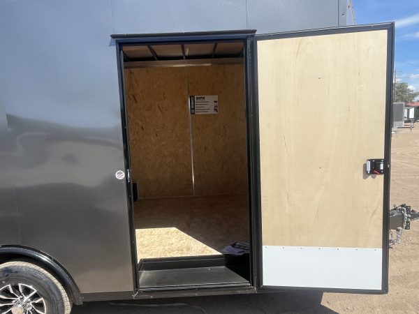 16x8.5 Jasper SE Car Hauler, 10K GVWR, Ramp Door