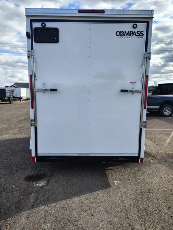 10x6 Indigo DLX, 3K GVWR, 6" Extra Height, Ramp Door