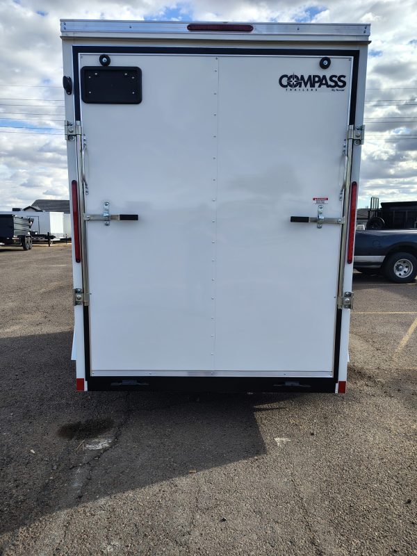 10x6 Indigo DLX, 3K GVWR, 6" Extra Height, Ramp Door