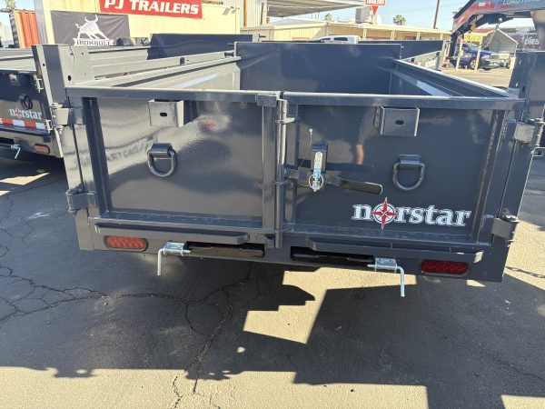 10x60 Norstar Single Axle Dump, 7K GVWR, 20" Side