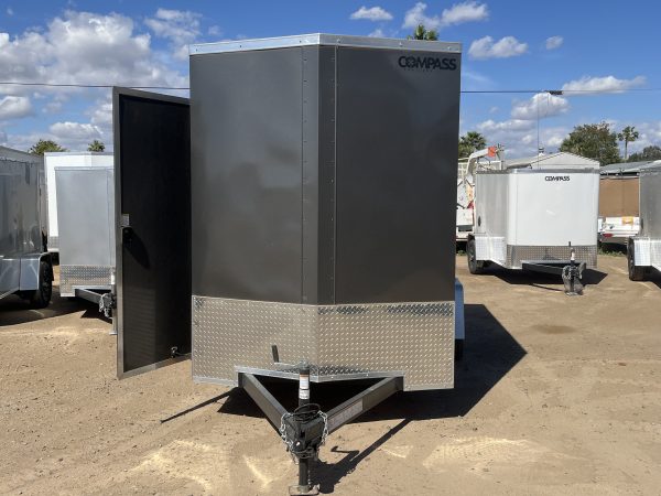 10x6 Indigo DLX, 3K GVWR, 6" Extra Height, Ramp Door