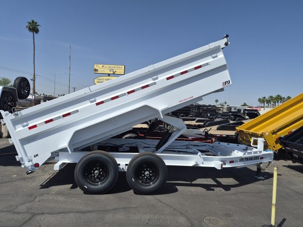 14x83 Tandem Axle, 15,400 GVWR, Low Pro High Side Dump, 36" Sides, 14 Ply Tires