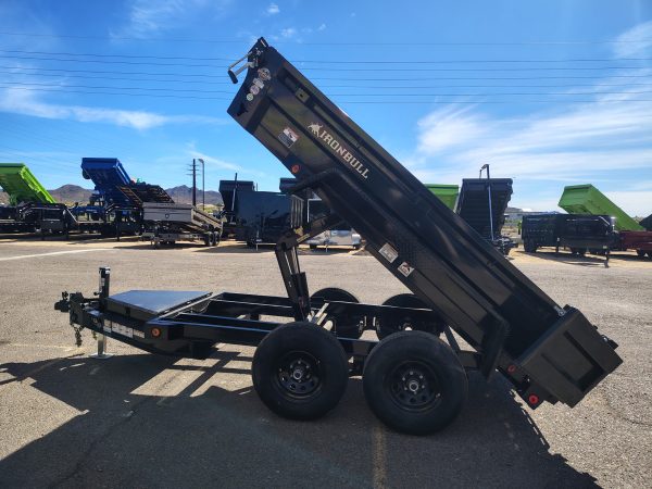 10X60 Ironbull Tandem Axle Dump, 10K GVWR, 18" Sides