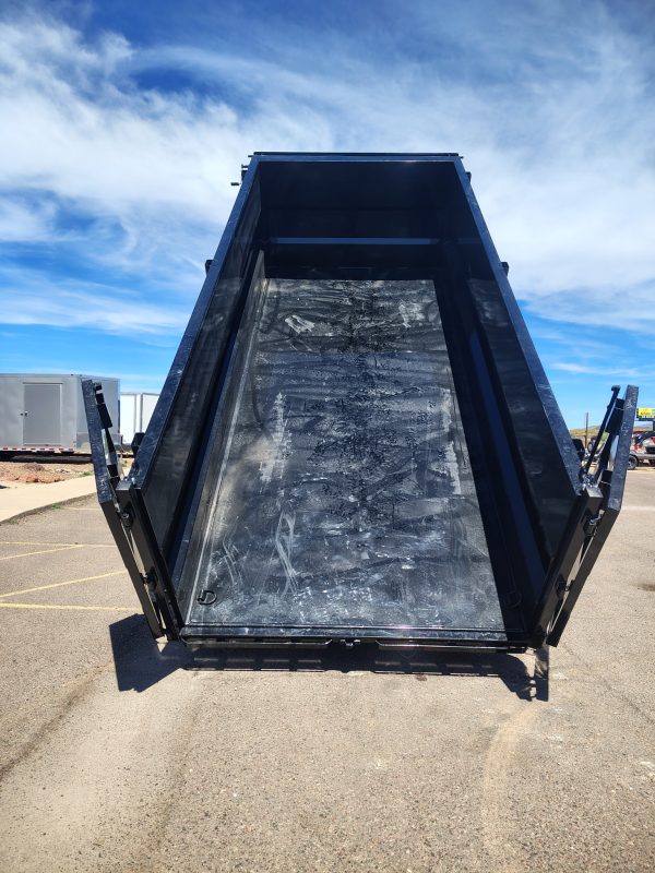 16x83 IronBull, Tandem Axle Dump, 15K GVWR, 48" Sides, Telescopic Cylinder, Solar Charger