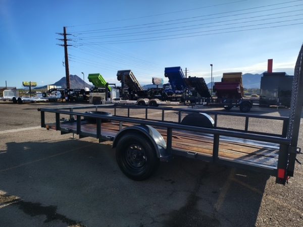 14x77 Single Axle, 3K GVWR, Ramp Gate