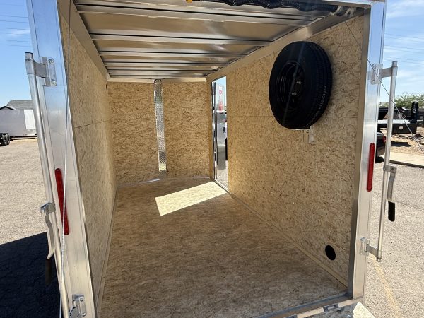 12x6 All Aluminum NXT Enclosed, 3K GVWR, Limited Edition, Ramp Door