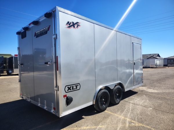 16x8.5 All Aluminum XLT-P Car Hauler, 7K GVWR, Ramp Door