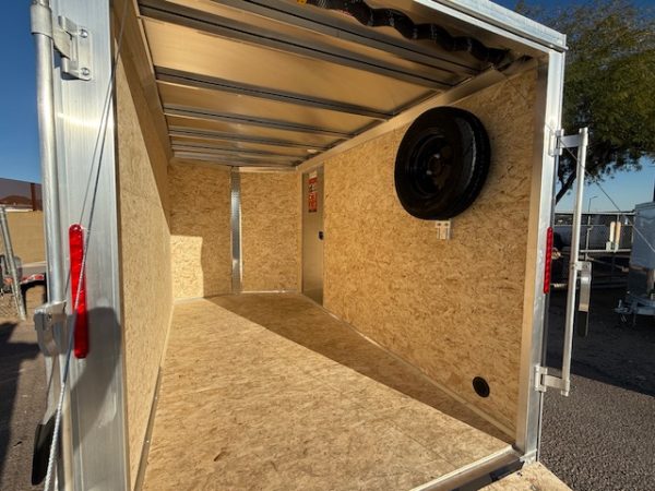 12x6 All Aluminum NXT Enclosed, 3K GVWR, Limited Edition, Ramp Door