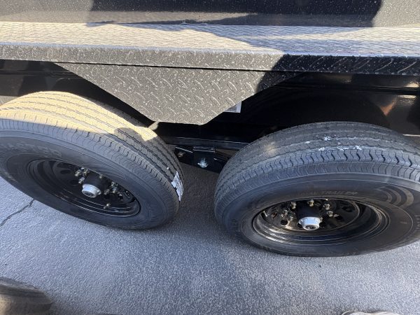 14x83 IronBull Tandem Axle Dump, 15K GVWR, 48" Sides, Solar Charger