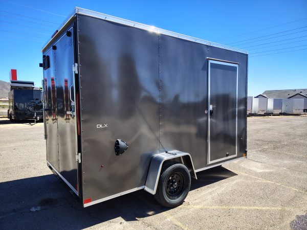 12x7 Indigo DLX, 3.5K GVWR, Ramp Door