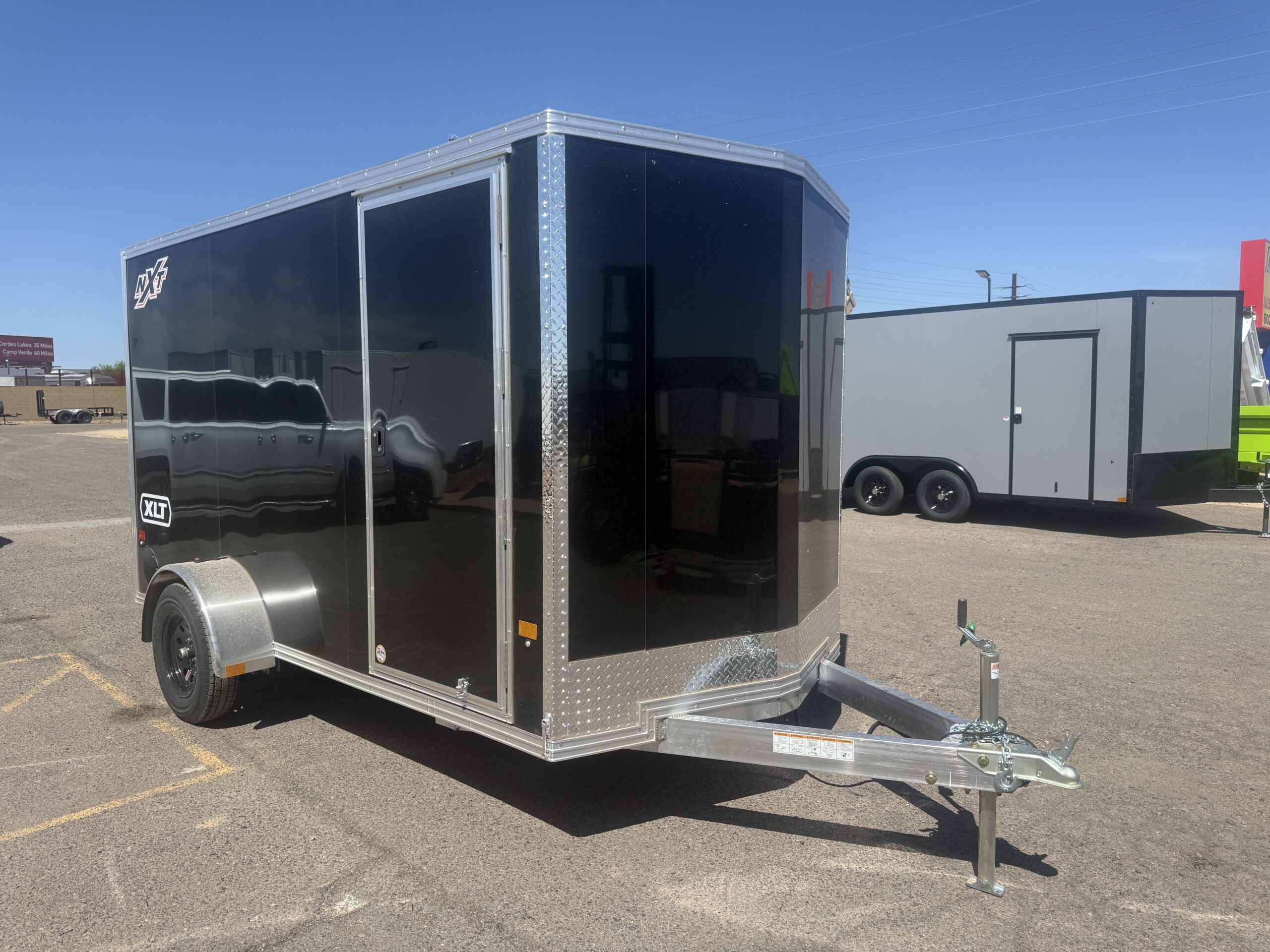 12x6 All Aluminum NXT Enclosed, 3K GVWR, Limited Edition, Ramp Door - Image 3