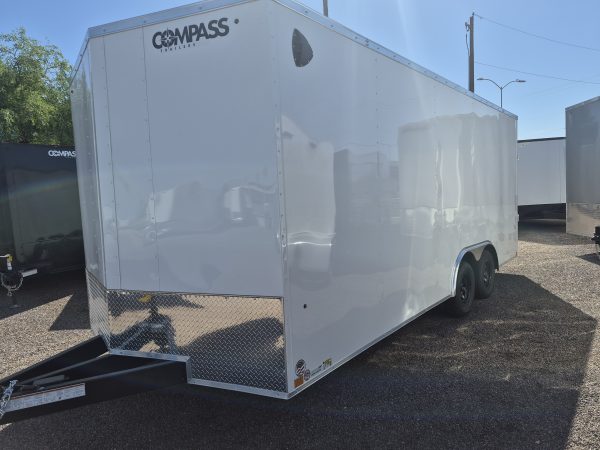 20x8.5 Indigo DLX, 7K GVWR, Ramp Door