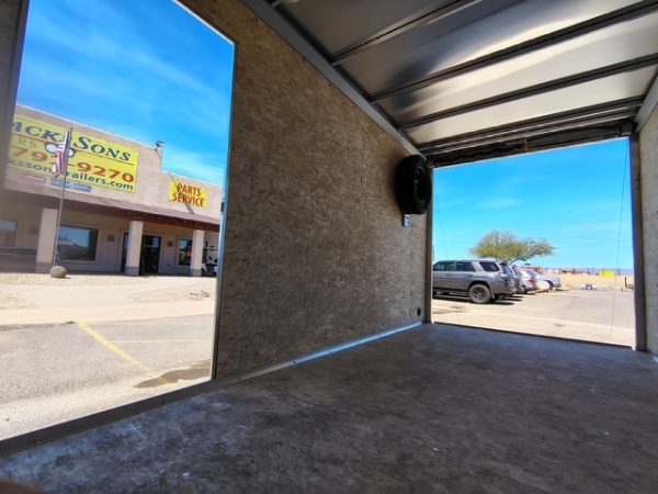 14x7 All Aluminum XLTP1 Enclosed, 7K GVWR, Limited Edition, Ramp Door