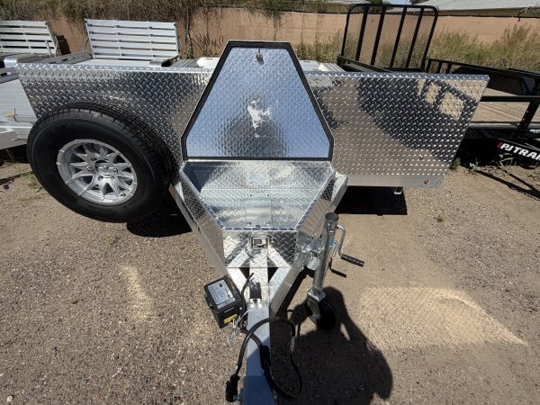 16x102 All Aluminum Wide Body, 10K GVWR, Heavy Tandem Axle, Electric Brake, Drive-Over-Fenders, Ramps, RTD (WB16H-TA-EL-DOF-R-RR-RTD)
