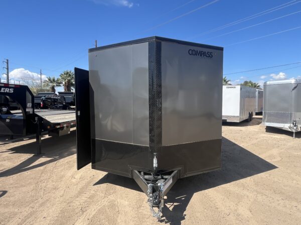 16x8.5 Jasper SE Car Hauler, 10K GVWR, Ramp Door