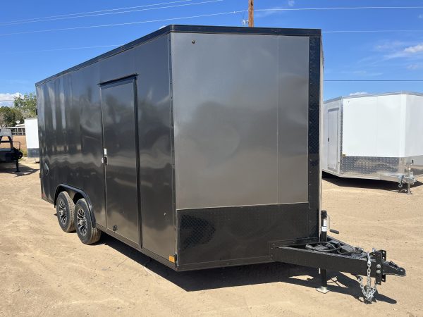 16x8.5 Jasper SE Car Hauler, 10K GVWR, Ramp Door