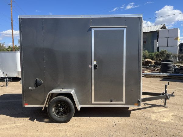 10x6 Indigo DLX, 3K GVWR, 6" Extra Height, Ramp Door