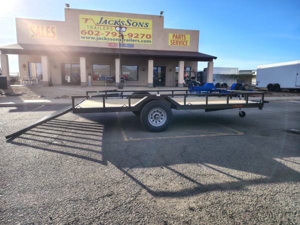 14x102" Single Axle, 5.2K GVWR, Drive Over Fenders, Utility