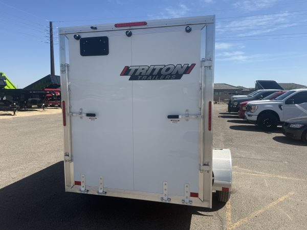 10x6 All Aluminum XLT-P2 Enclosed, 3K GVWR, Limited Edition, Ramp Door