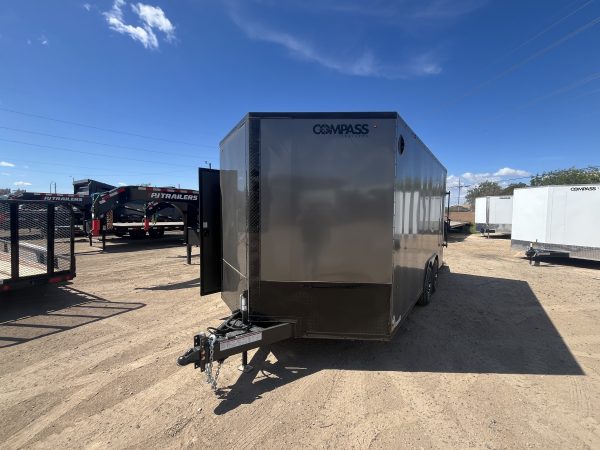 16x8.5 Jasper SE Car Hauler, 10K GVWR, Ramp Door