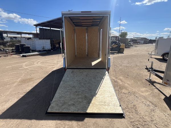 10x6 Indigo DLX, 3K GVWR, 6" Extra Height, Ramp Door