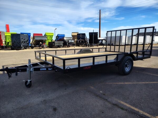 14x102" Single Axle, 5.2K GVWR, Drive Over Fenders, Utility