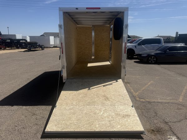 12x6 All Aluminum NXT Enclosed, 3K GVWR, Limited Edition, Ramp Door