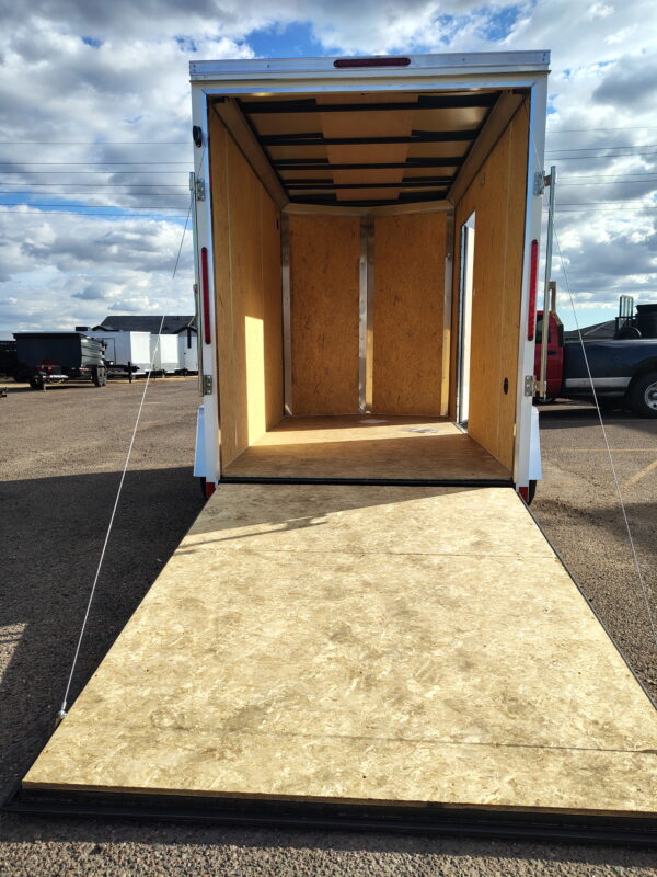 10x6 Indigo DLX, 3K GVWR, 6" Extra Height, Ramp Door