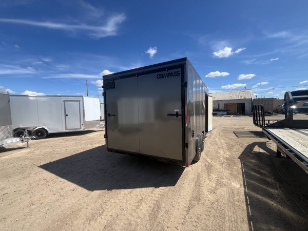 16x8.5 Jasper SE Car Hauler, 10K GVWR, Ramp Door