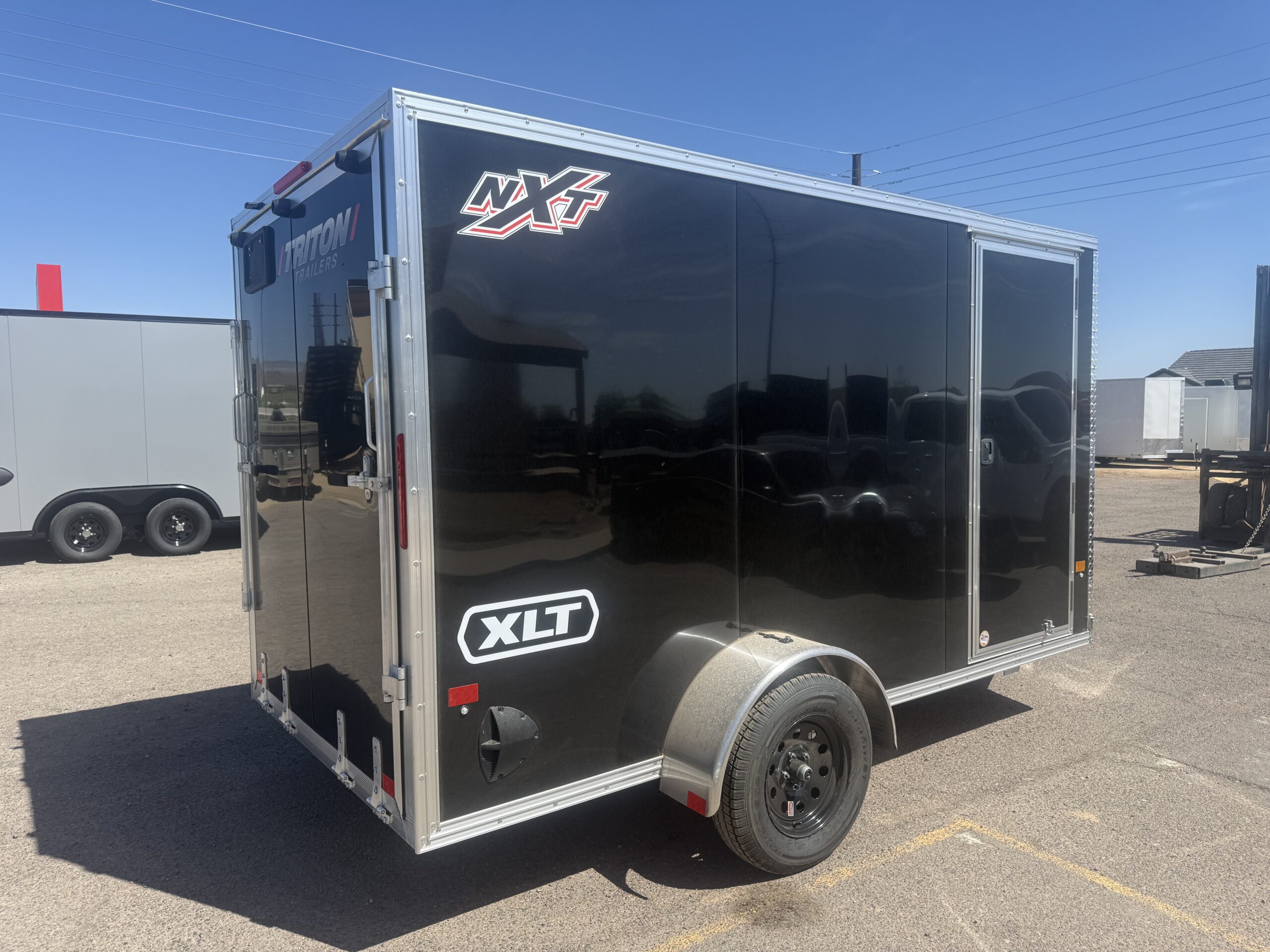 12x6 All Aluminum NXT Enclosed, 3K GVWR, Limited Edition, Ramp Door - Image 4