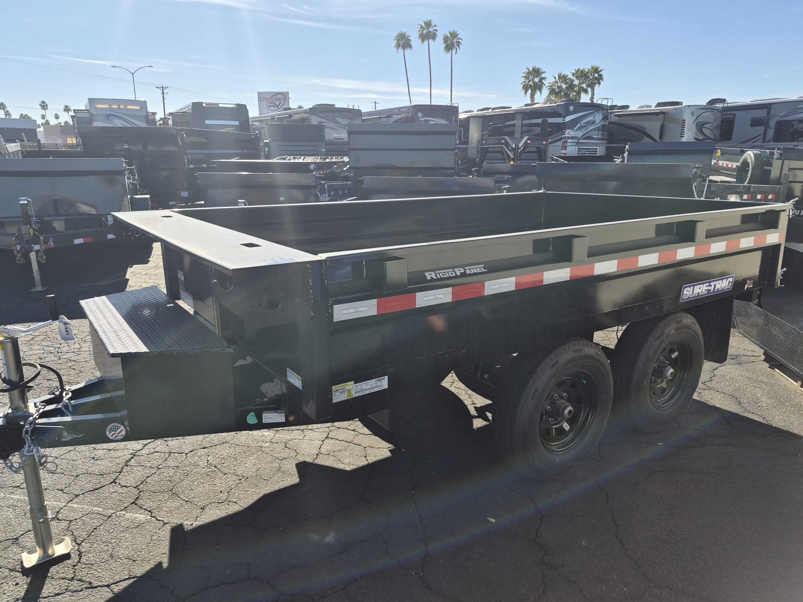 10x6 SD Deckover Dump, 7K GVWR - Image 2