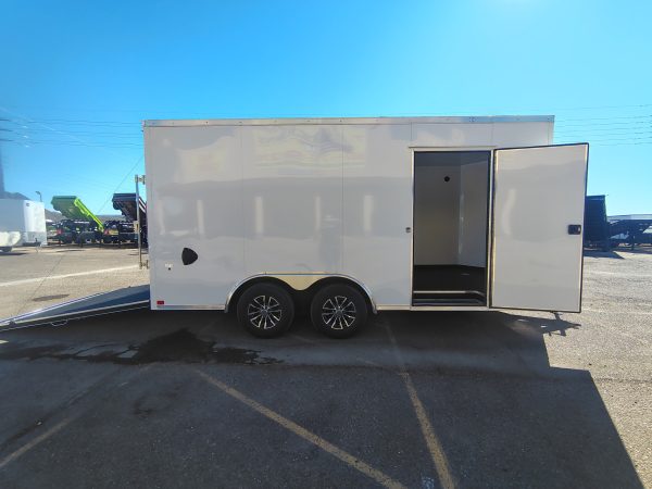 16x8.5 Indigo DLX, 10K GVWR, Ramp Door