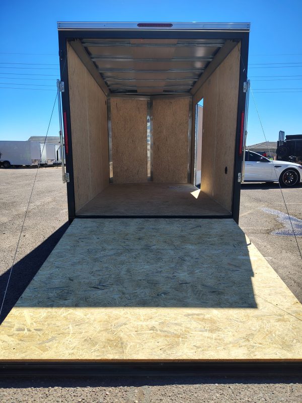 12x7 Indigo DLX, 3.5K GVWR, Ramp Door