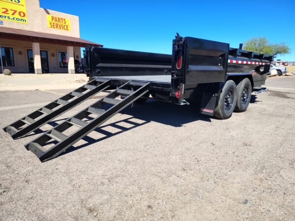 16x82" Midsota VersaDump, Tandem Axle, Telescopic Cylinder, 15,400 GVWR