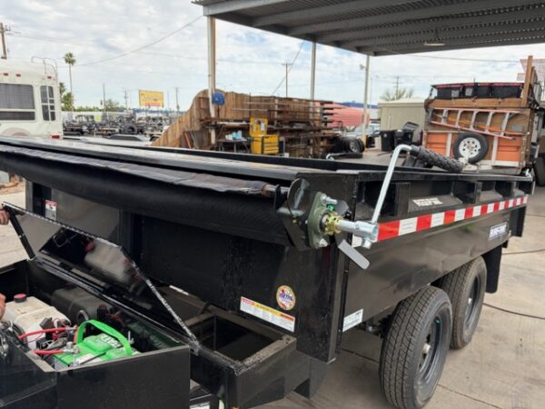10x6 SD Deckover Dump, 7K GVWR
