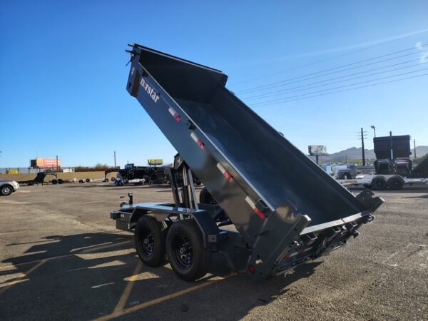 12x72 Norstar Tandem Axle Dump, 10K GVWR, 20" Sides