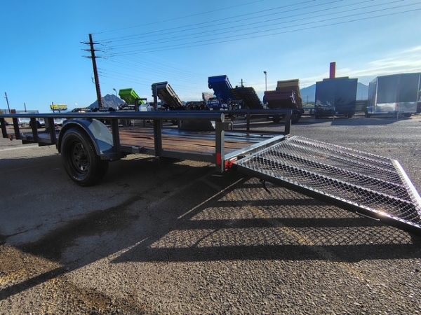 14x77 Single Axle, 3K GVWR, Ramp Gate
