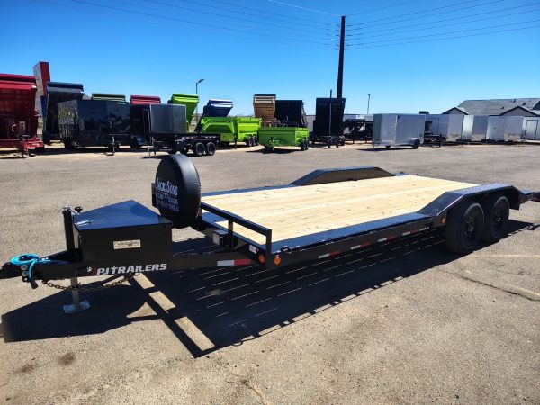 20x102" Tandem Axle, 10K GVWR, Drive Over Fenders, Buggy Hauler