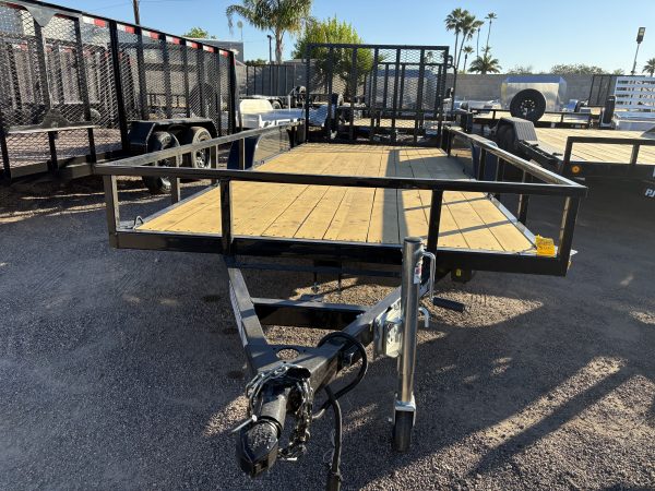 14x86 Single Axle With Brake, 5.2K GVWR, Drive Over Fenders, Utility