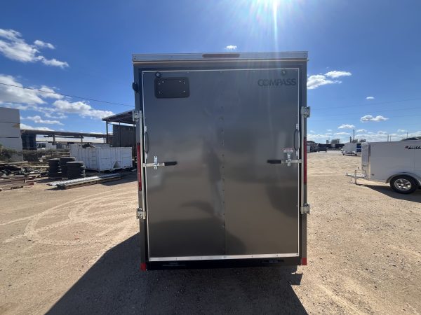 10x6 Indigo DLX, 3K GVWR, 6" Extra Height, Ramp Door