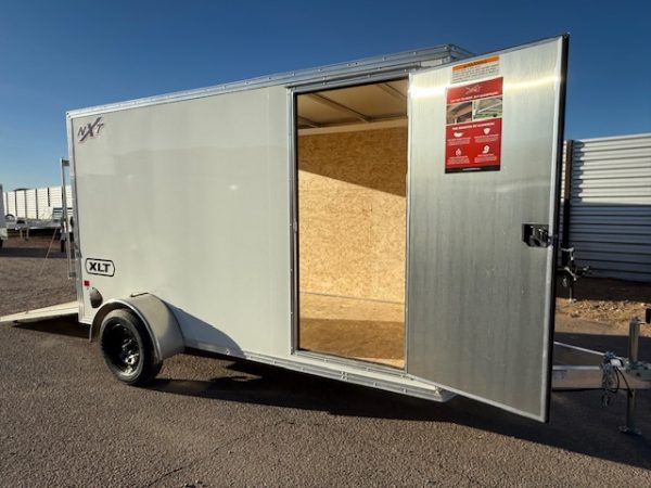 12x6 All Aluminum NXT Enclosed, 3K GVWR, Limited Edition, Ramp Door