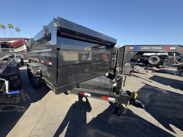 14x83 IronBull Tandem Axle Dump, 15K GVWR, 48" Sides, Solar Charger
