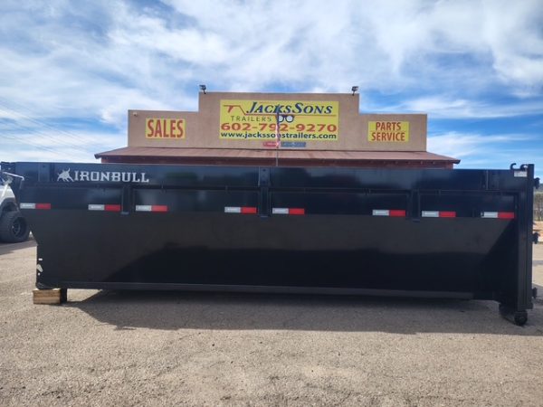 16x83 Ironbull Rolloff Dump Bin, 48" Sides