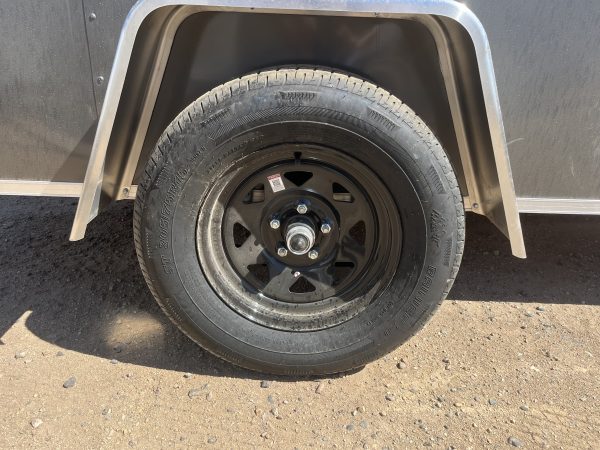 10x6 Indigo DLX, 3K GVWR, 6" Extra Height, Ramp Door